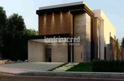 Casa à venda 3 quartos, 3 suites, 4 vagas, 186m², parque tauá, londrina - pr | condomínio aranguá