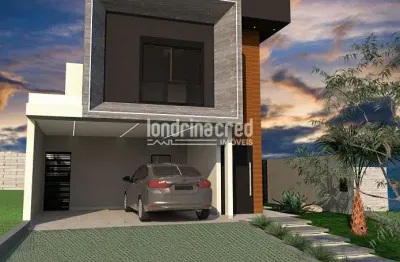 Casa à venda 3 quartos, 3 suites, 4 vagas, 259m², parque tauá, londrina - pr | condomínio aranguá