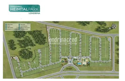 Terreno à venda 150m², heimtal, londrina - pr | condomínio heimtal park