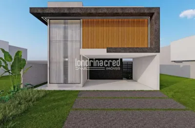 Casa à venda 3 quartos, 3 suites, 4 vagas, 256m², parque tauá, londrina - pr | condomínio tangará