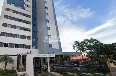 Apartamento à venda 3 quartos, 1 vaga, 101m², san remo, londrina - pr | edifício bella torre