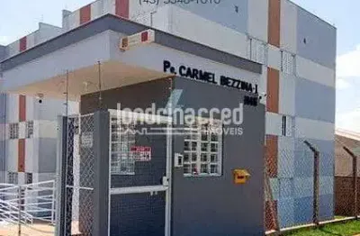 Apartamento à venda 2 quartos, 1 vaga, jardim strass, londrina - pr | residencial pe. carmel bezzin