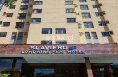 Apartamento à venda 1 quarto, 1 vaga, 43m², centro, londrina - pr | slaviero flat hotel
