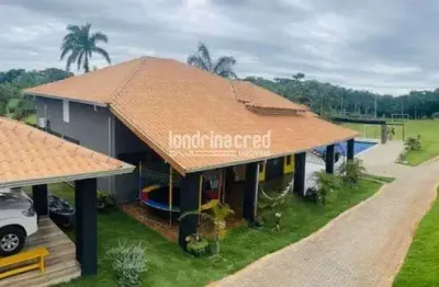 Chácara à venda 3 suites, 5000m², centro, sertaneja - pr |  chácara jabur