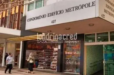 Comercial à venda 66m², centro, londrina - pr | condomínio edifício metrópole