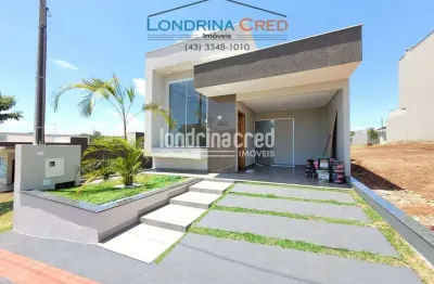 Casa à venda 3 quartos, 1 suite, 2 vagas, 150.5m², heimtal, londrina - pr | condomínio heimtal park