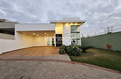 Casa em conceito aberto com terreno de 307m², contendo 03 dormitorios sendo 01 bela suite no condom