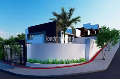 Casa sobrado novo à venda, jd parque universidade/ colinas, próximo ao columbia londrina, pr