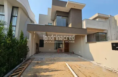 Casa à venda, jardim ecoville i, condomínio morada das flores, cambé, pr