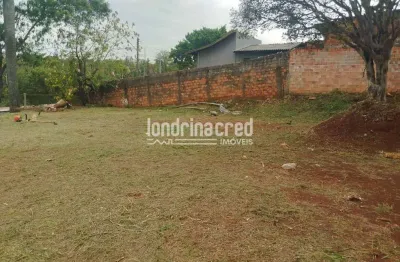 Ótimo terreno de esquina com 441,20 metros, já cercado, no conjunto leonor zona oeste de londrina -