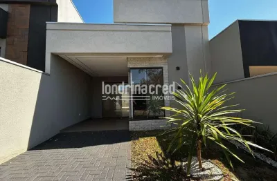 Casa no condomínio morada das flores – azaleias em cambé, 3 quartos (1 suíte), área gourmet, 2 vaga