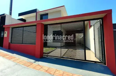 Casa no jardim bela itália em cambé-pr: ampla vaga de garagem, 3 quartos, sendo 1 suíte – o espaço