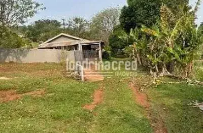 Excelente sítio em paiquerê: casa com 2 dormitórios, 1 banheiro externo e piscina. área total de 26