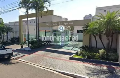 Apartamento no res. la spezia: 2 dormitórios, 1 banheiro, sala e cozinha em 43m² com 1 vaga de gara