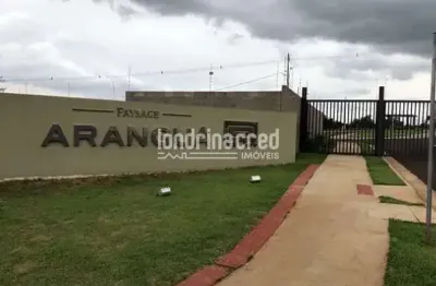 Vendo terreno no residencial paysage aranguá - parque tauá (fase 3) em londrina, 257m², excelente l