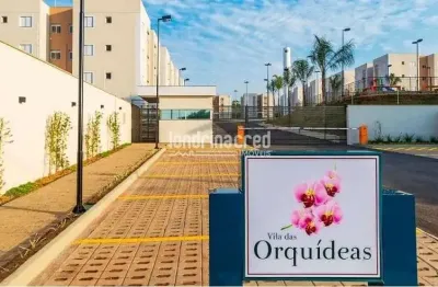 Apartamento no vila das orquídeas: 2 dormitórios, 46m² de área útil e 1 vaga de garagem. conforto e
