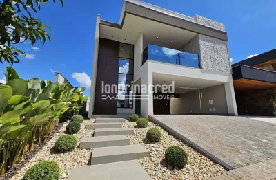 Sobrado de alto padrão no condomínio bellevie – 310m², 3 suítes, piscina aquecida, pé-direito duplo