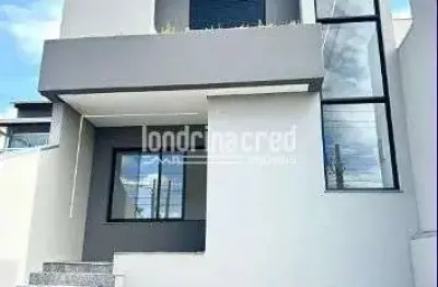 Casa no portal de versalhes i em londrina, com 140m² construídos, 3 dormitórios, suíte, 3 banheiros