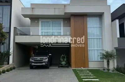 Sobrado de alto padrão no bella vitta – 3 suítes, mobiliado, sofisticado e pronto para morar em lon