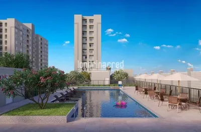 Apartamento térreo com 2 jardins privativos no lake picasso mrv – 2 quartos, churrasqueira, lazer c