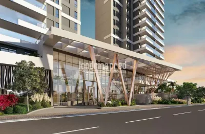 Apartamento de 283m² com 3 opções de planta, 3 vagas, sacada gourmet, até 4 suítes, escritório, cop