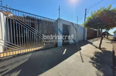 Excelente casa na zona norte de londrina com 3 dormitórios (1 suíte), edícula, área gourmet, 3 vaga