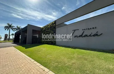 Terreno plano à venda no condomínio indaiá em londrina, ótima localização interna e lazer completo