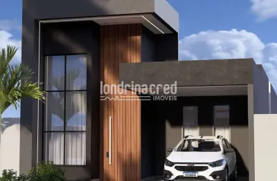 Casa em construção no heimtal park com 100m², 3 quartos (1 suíte), sala pé-direito duplo, área gour