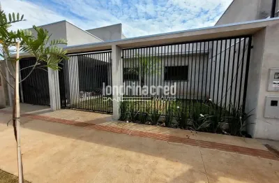 Casa nova na zona leste de londrina com 98m² de área útil, 3 dormitórios (1 suíte), banheiro social