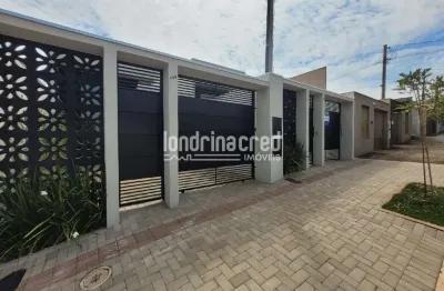 Casa nova na zona leste de londrina com 86m² de área útil, 3 dormitórios (1 suíte), banheiro social