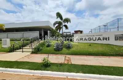 Terreno à venda no condomínio araguari, zona leste de londrina, 252m² com declive, em condomínio fe