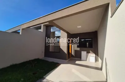 Casa à venda no Jardim Pérola, Zona Leste de Londrina, com 3 quartos (1 suíte), sala e cozinha, esp