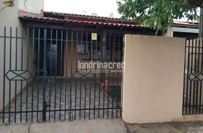 Casa à venda na zona norte de londrina com 3 quartos, sala e cozinha integradas, 1 vaga de garagem,