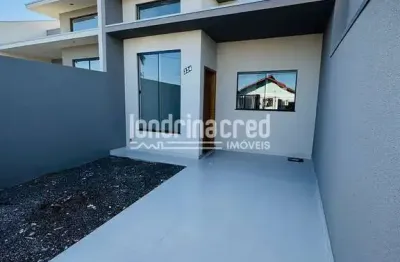 Casa nova à venda no jardim moema – zona norte de londrina, com 2 dormitórios (1 suíte), banheiro s