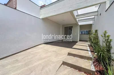 Casa geminada na zona oeste de londrina com 3 dormitórios (1 suíte), sala ampla, cozinha, 2 banheir