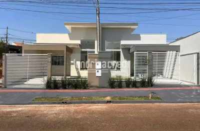 Casa nova em condomínio fechado barra forest, zona norte de londrina, com 3 quartos (1 suíte), área