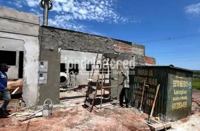 Casa no golden park ii com 3 dormitórios, suíte, sala, cozinha, banheiro social, 2 vagas e 73,50 m²