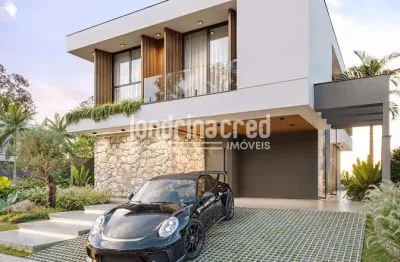 Planta exclusiva com 243 m² construídos, piscina de 20 m² e terreno de 311 m², com suítes amplas, á