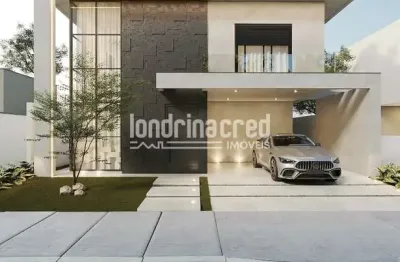 Casa à venda no condomínio morada das flores (rosas) em cambé com 3 dormitórios, 1 suíte, 4 banheir