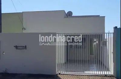 Venda de casa em cambé no jardim bella italia com 2 quartos, 1 suíte e 2 vagas de garagem