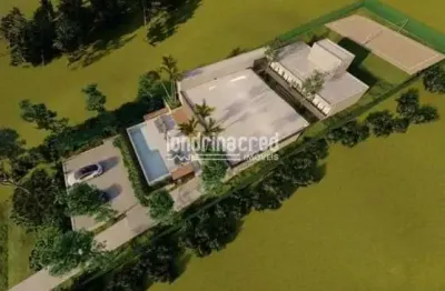 Terreno à venda no Ecovillas do Lago em Londrina com vista permanente para o lago, 1.450 m² de área