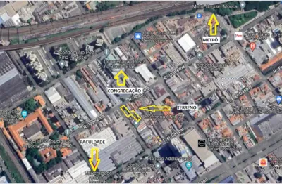 Terreno com 504m2 comercial ou residencial  prox metrô bresser na mooca são paulo