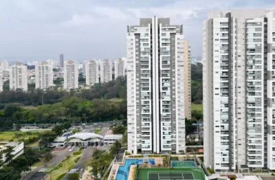 Viva com sofisticação e conforto neste apartamento exclusivo em condomínio de alto padrão, localizado em andar alto e com vista ampla e privilegiada para o condomínio.