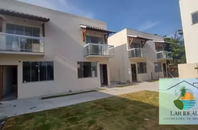 Duplex charmoso: 2 suítes, cozinha americana e vaga em unamar, cabo frio/rj