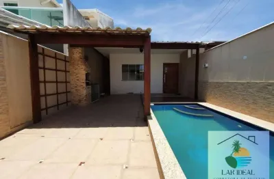 Seu refúgio de sonhos: casa nova com 3 quartos, área gourmet e piscina