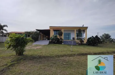 Excelente chácara mobiliada em araruama (porteira fechada)