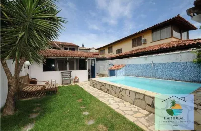 Ótima casa c/ piscina e área gourmet em manguinhos - búzios- rj