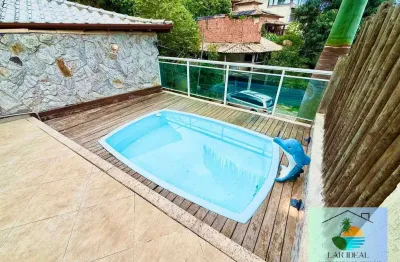 Casa c/ piscina no trevo da barbuda em manguinhos - búzios