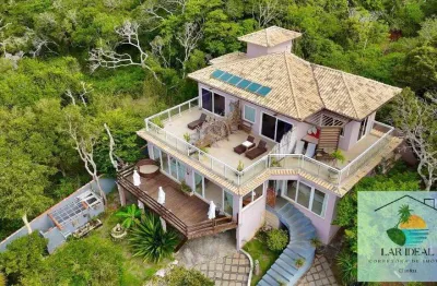 Casa de alto padrão com piscina na ferradura – armação dos búzios
