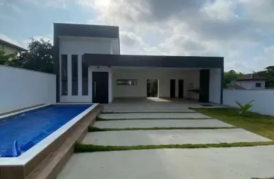 Casa c/ piscina condomínio familiar – completa e aconchegante